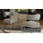 Huron Curved Back Fabric And Metal Counter Stool-109758095