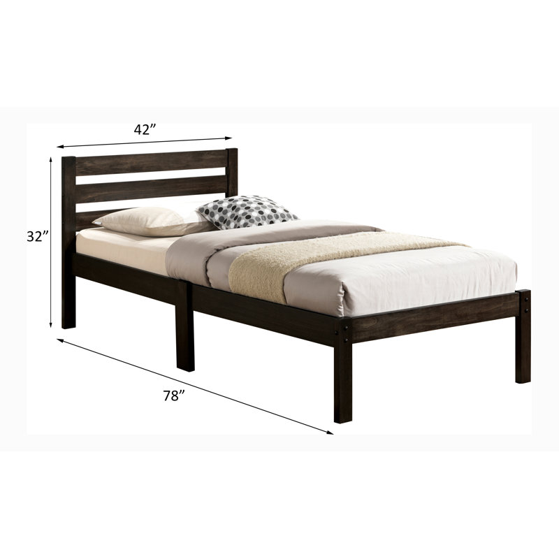 Lit plateforme simple Calva