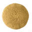 Pouf rond en coton 20 x 20 Yuny tricoté (fauteuil à billes)