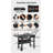 Outdoor Grill Cart Foldable Grill Table