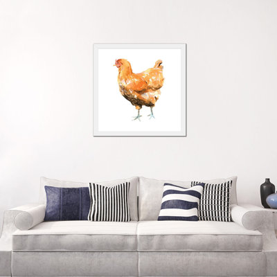 «Wild Chicken II» par Emma Scarvey - reproduction d'art