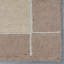 Tapis d'intérieur contemporain beige en laine beige fait à la main Tibbati-146699123