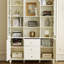 Bibliothèque de rangement romantique de style français