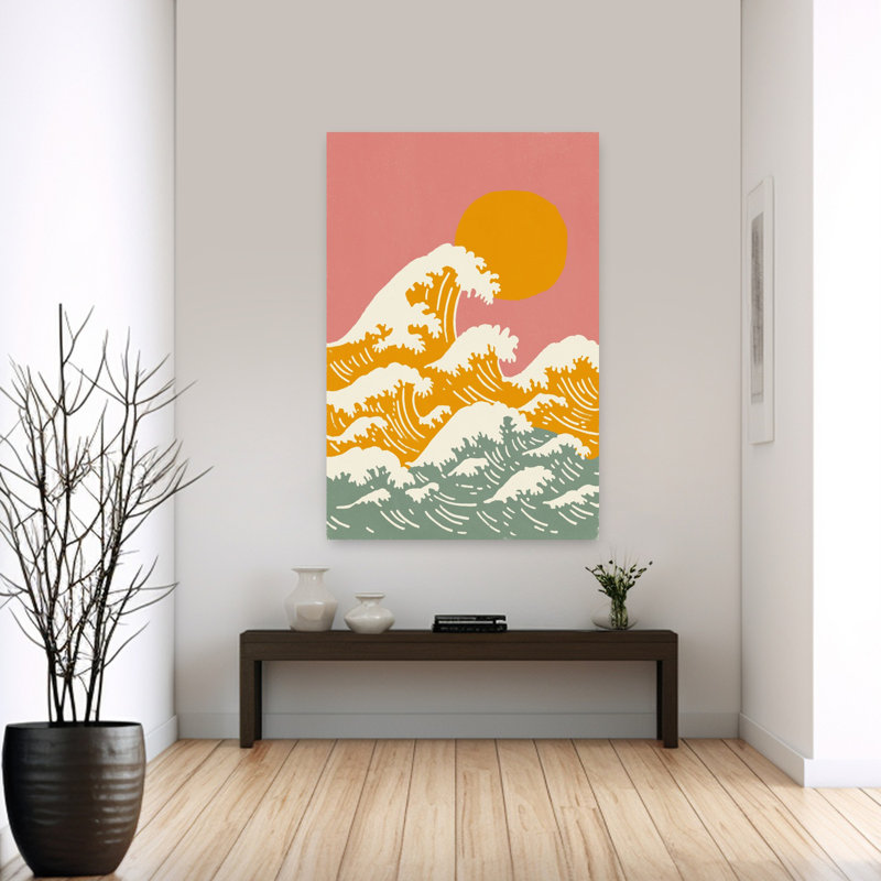 Contemporary Art Abstract Contemporary Wall Art by Treechild - Wrapped Canvas Print, 152.4 cm H x 101.6 cm W
