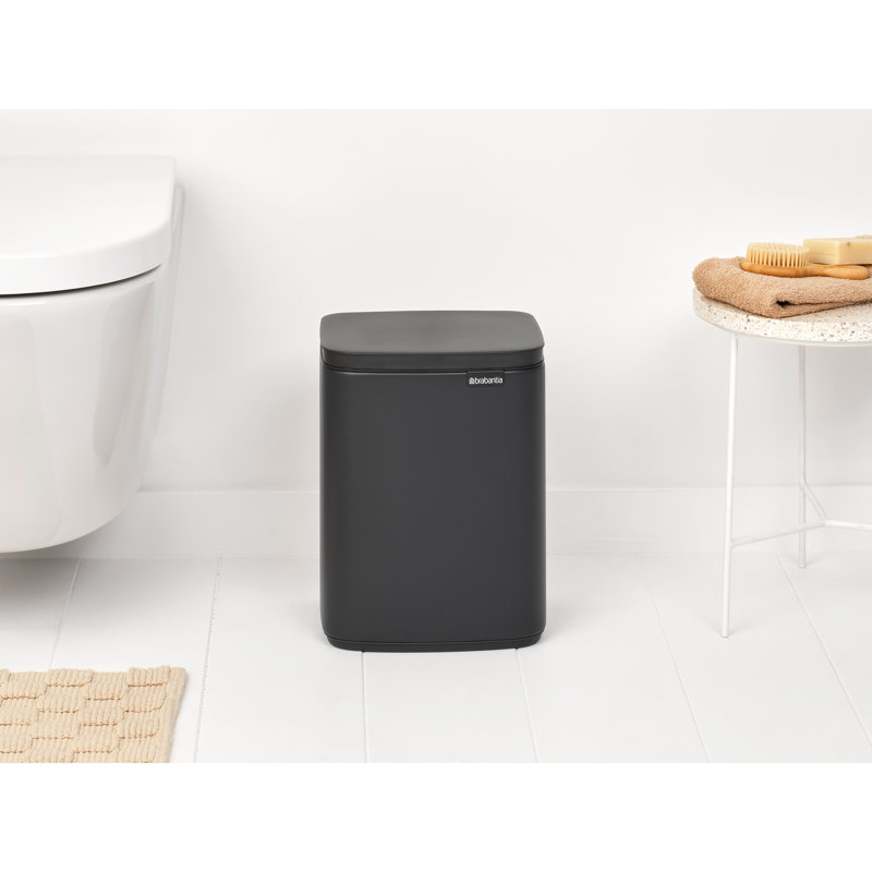 Brabantia 7 Litre Bo Waste Bin, Mineral Infinite Grey