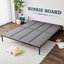 Lit superposé de 15 mm 76 x 80 Bunkie Board - Support de matelas robuste sous le lit, panneau de support de lit à profil bas pour sommier à lattes, aucun sommier tapissier requis, antidérapant