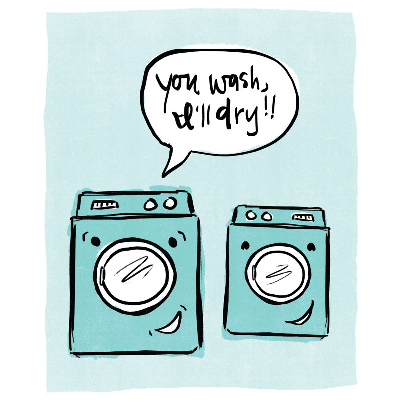 You Wash - Painting Print, 76 cm H x 51 cm W, Wrapped Canvas