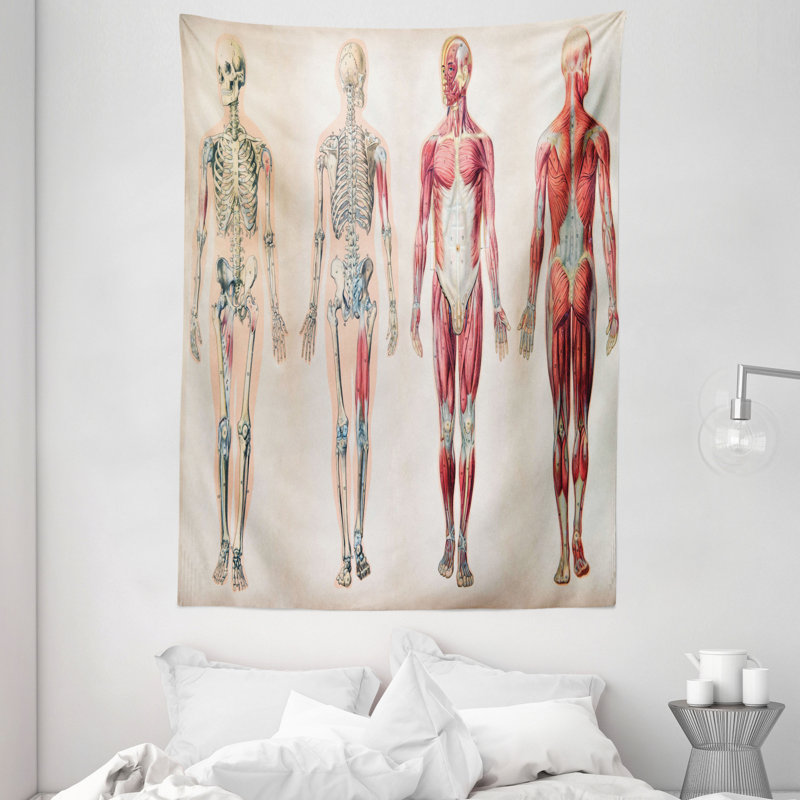 Tapisserie en polyester, H 80 po x l 60 po