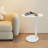 C-Shaped Metal Side Table Couch End Table-197479085