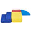 Mousse éducative pour escalade - 4 pièces, douce et résistante, colorée, développer la motricité, glissement, bleu, profondeur de 22,74 po, largeur de 11,82 po, hauteur de 16,14 po, blocs de 12,66 lb stimulant la créativité, sécuritaire,
