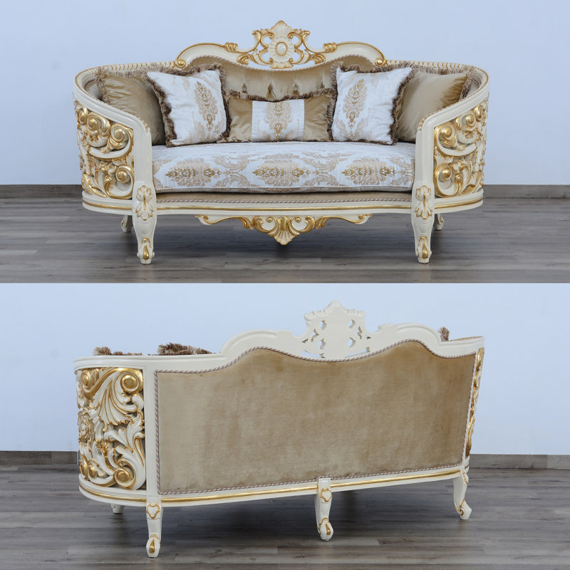 Sofa, 44" H x 77" W x 35" D
