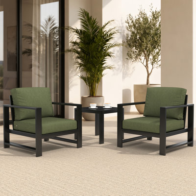 Dulcie 2-Person Sunbrella® Patio Seating Group