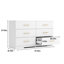 Commode de chambre à coucher avec 6 tiroirs de rangement-306770920