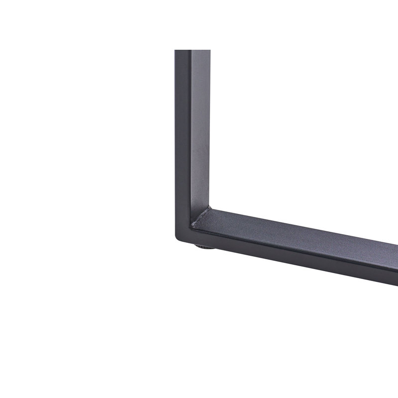 Extendable Metal Base Dining Table