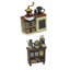 Ensemble de boîte de chambre miniature Wizardi