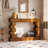 Geometric Block Stacked Console Table