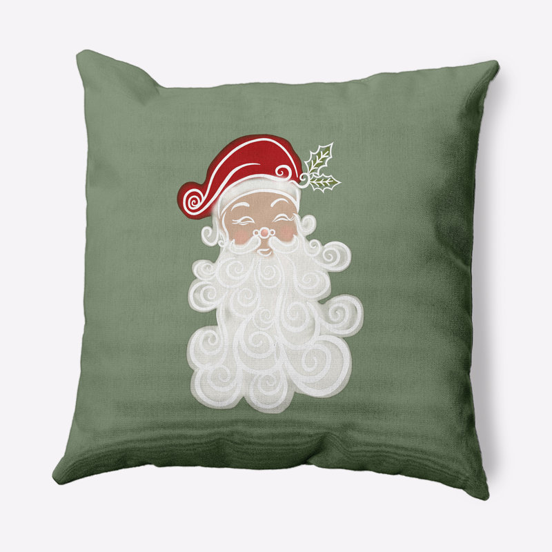 Believe In Santa_Sq, Vert sauge, 26 po x 26 po, Non