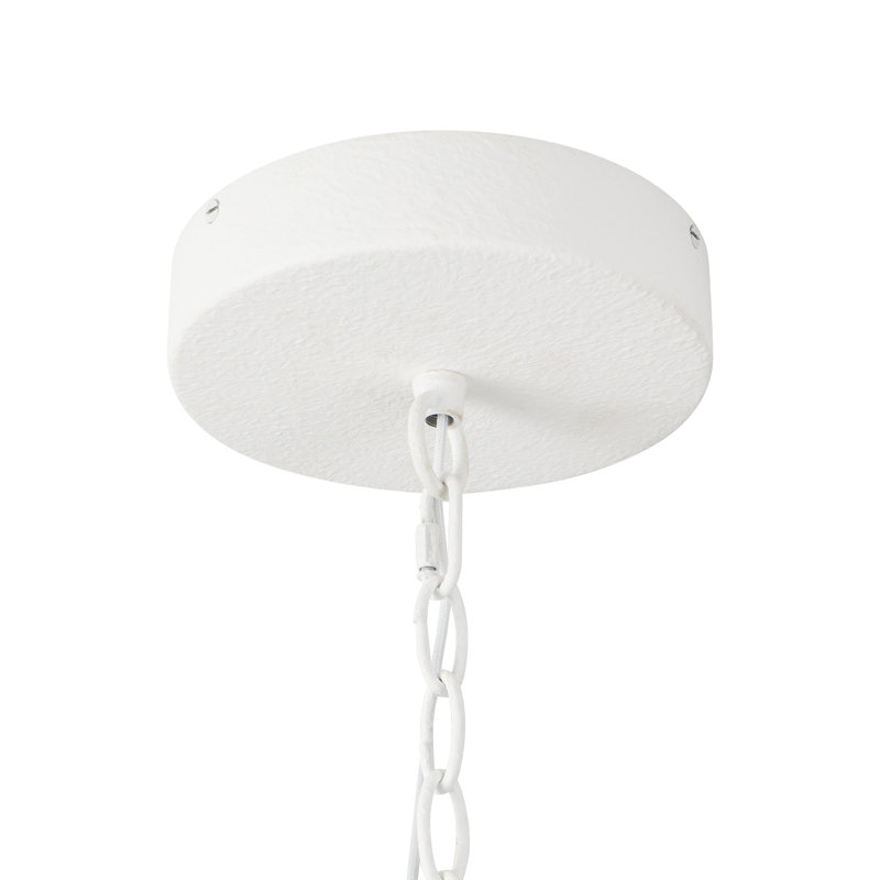 Prescott 2 - Light LED Chandelier, Antique White/Opal Matte Glass