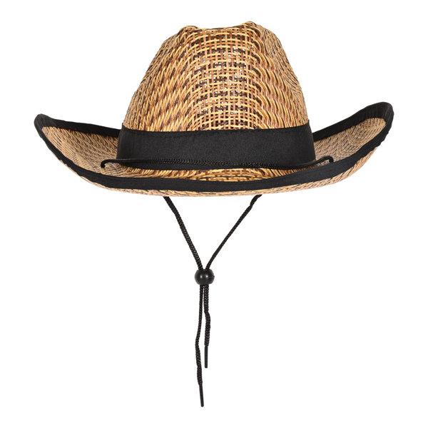 18 Set Cowboy Hats and Bandanas Set Straw Cowboy Hat Party Pack