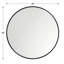  Miroir mural rond en métal noir mat 36 po Korra-1482976302-1482976298