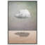«Whimsical Desert Swing On Cloud In Desert» - Reproduction d'art sur toile encadrée neutre-70370426-70370429