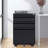 3 Drawer Mobile File Cabinet with Lock,Metal Filing Cabinets for Home Office Organizer Letters/Legal/A4,Fully Assembled-1419935825