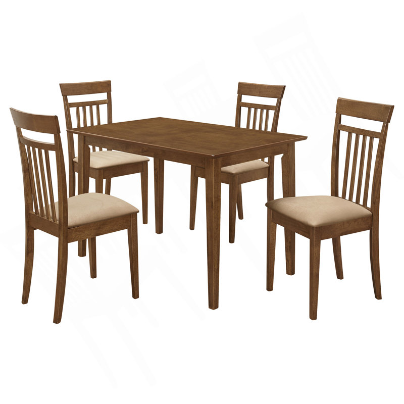 Liandra Chestnut 5-Piece Dining Set
