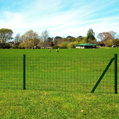 Virgo Green Metal Fencing