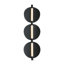 Luna 3 - Light LED Flush Mounted Sconce