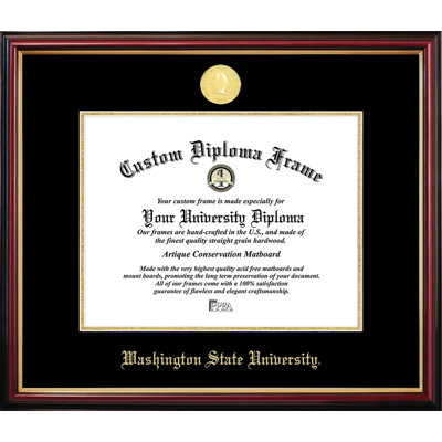 Washington State University Petite Diploma Frame