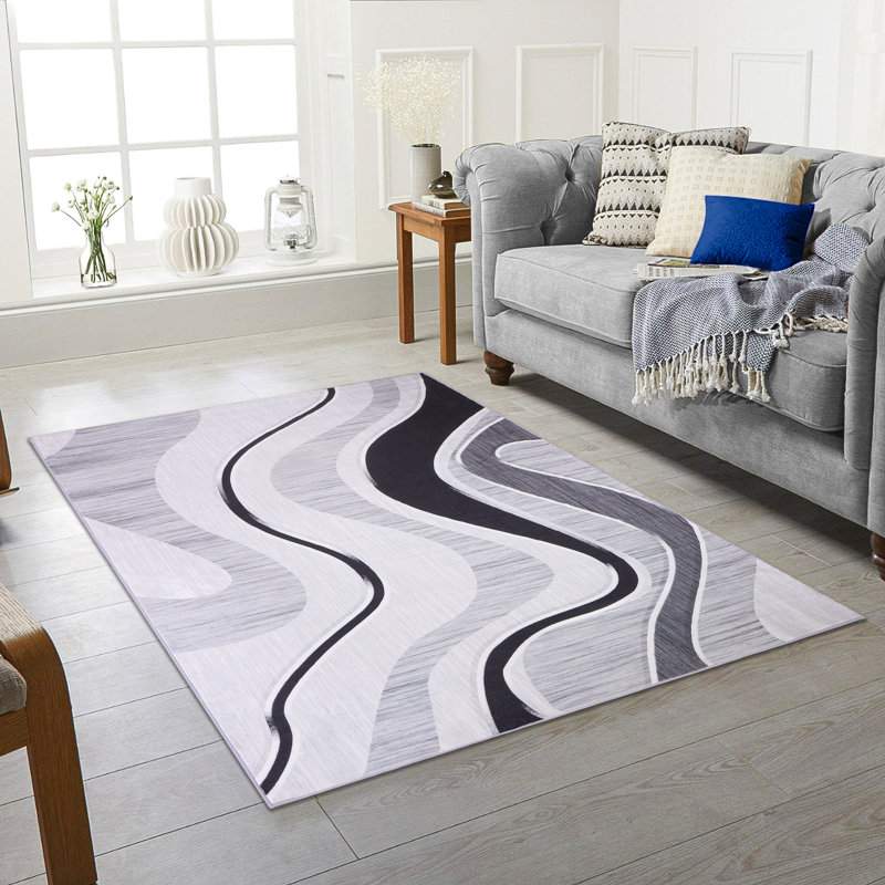 Bywoods Abstract Area Rug, Rectangle 200 x 290cm