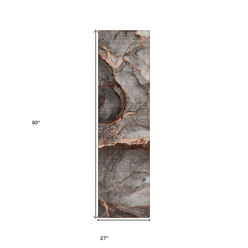 Tapis de couloir d'extérieur 8 pi