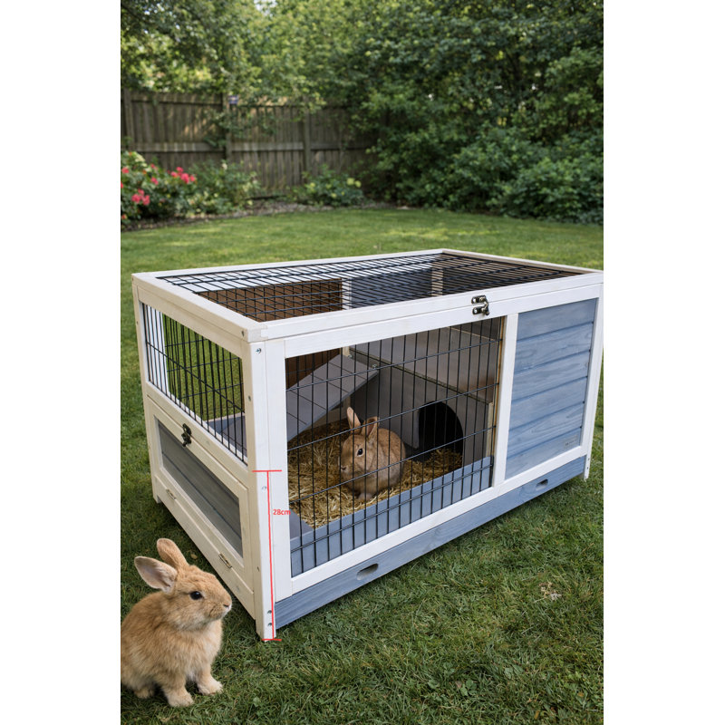 Frangiamore Weather Resistant Small Animal Hutch