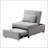 Rectangle Tufted Upholstered Velvet Ottoman