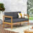 Wood With A Fashionable Outlook And Seating An Attractive Design Cushions