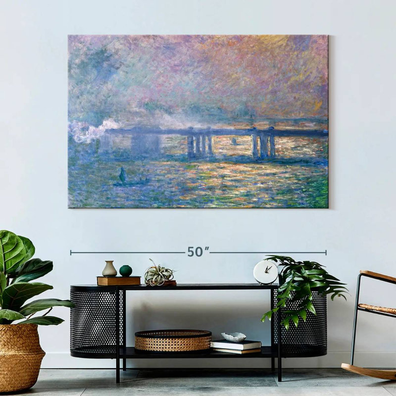 Sireci Charing Cross Bridge 1903, 34" H x 51" W