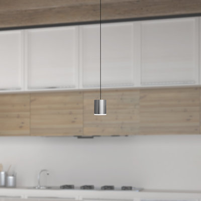 Luminaire suspendu tambour simple à 1 lumière Andromedae