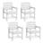 HDPE Outdoor Dining Chair-1208565351