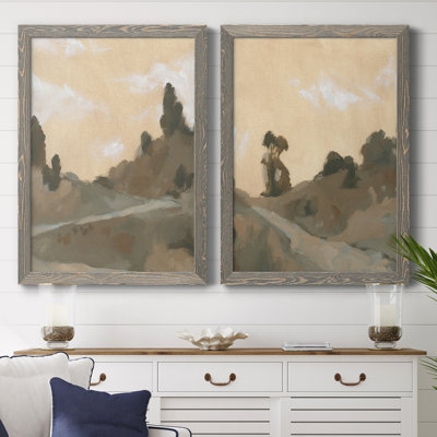 Toile encadrée haut de gamme Hillside