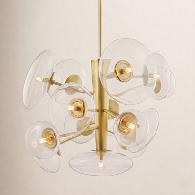 Jovi 14 Light Glass Pendant