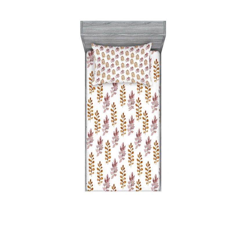 Ensemble de draps fleur à ressorts, Simple TG