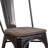 Kewaunee Metal Stackable Chair with Wood Seat-1921678920
