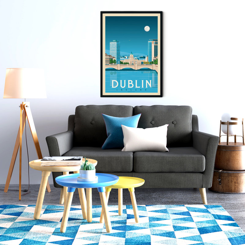 Dublin by Olahoop - No Frame Print, 70cm H x 50cm W