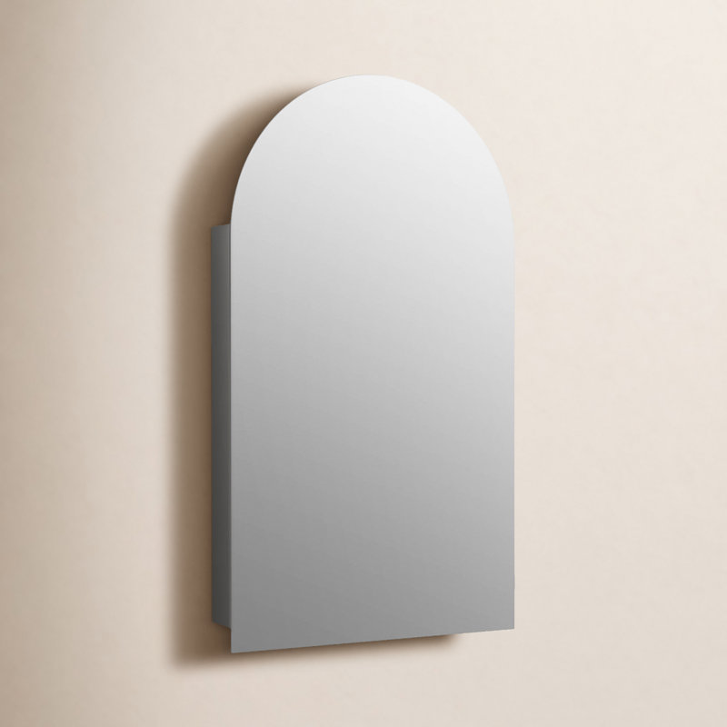 Verdera 20" X 34" Arched Medicine Cabinet Left-Hinged