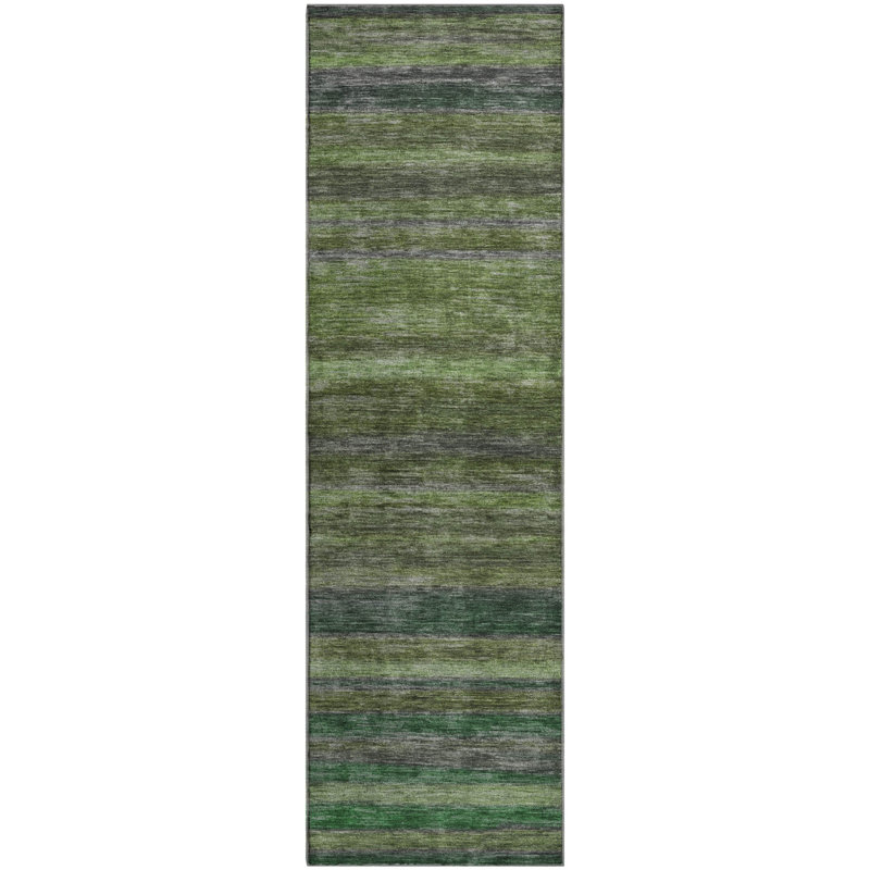 Premium Machine Washable Marasco AMF1639 Stripes Rug, Runner 2'3" x 7'6"
