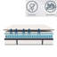Matelas hybride - mousse à mémoire de forme et ressorts ensachés, support de refroidissement pour tous les dormeurs, certifié Certipur-US, soulagement de la pression et soutien des bords-1877204115-1874929598