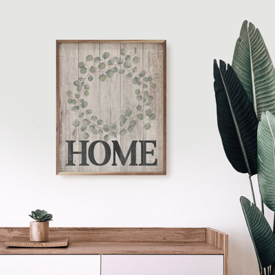 Home Wreath Whitewash