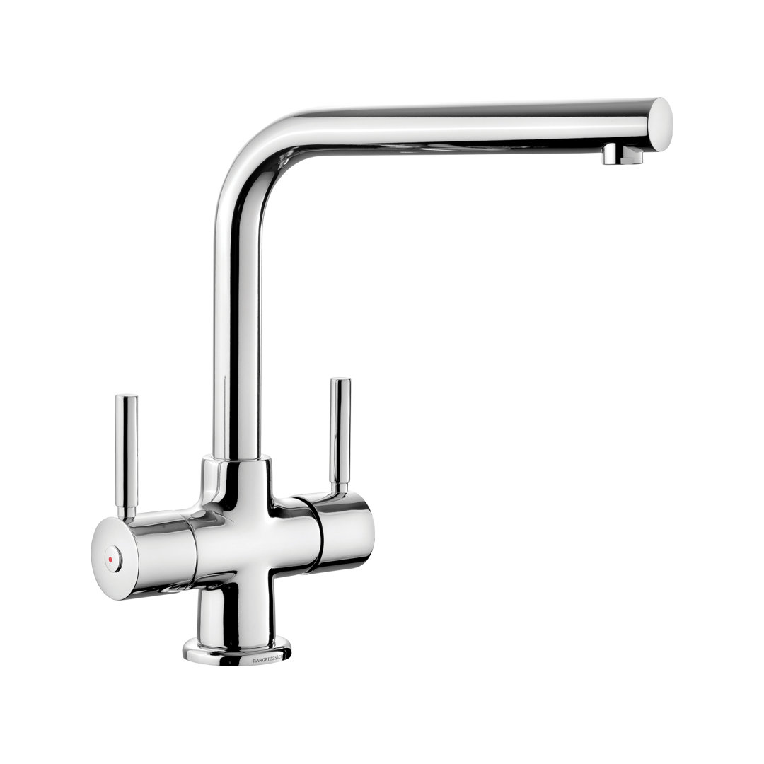 AQUADISC 5 DUAL LEVER TAP CHROME