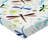 Ambesonne Dragonfly Fitted Sheet 2-Pack Colorful Bubble Shape Multicolor-106770835