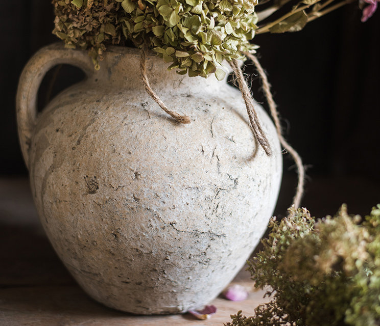 Vernet Handmade Cement Table Vase